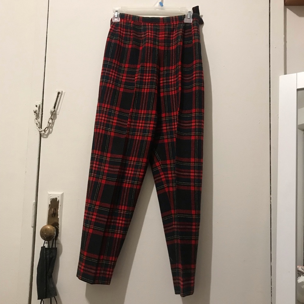 Vintage 50s/60s Pendleton wool plaid pants
